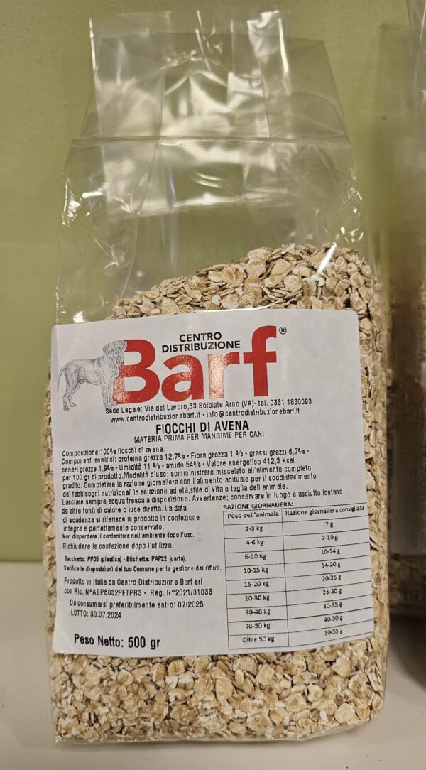 Fiocchi d'avena 500 gr